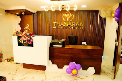 Reception area of Thamaraa Skin & Aesthetic Clinic in Bengaluru